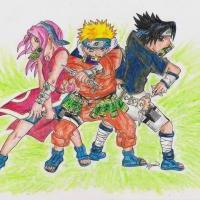 Naruto, Sasuke a Sakura